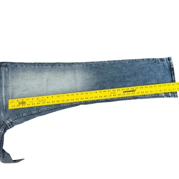 BKE Tyler Jeans - Men's 36x36 - Relaxed Fit Stretch - Grise Color - NWT - Picture 9 of 14